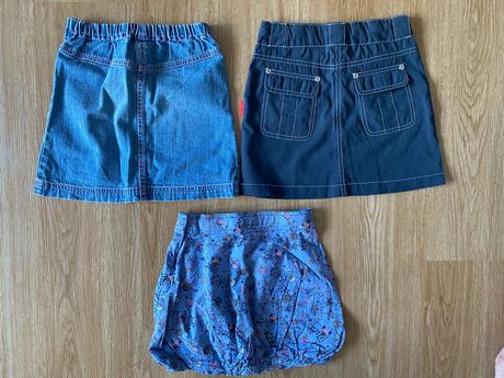 Dívčí sukně - 3ks - vel. 116, tom tailor,116