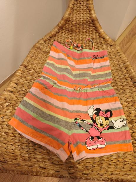 Letní overal minnie disney h&m 110/116, h&m,116