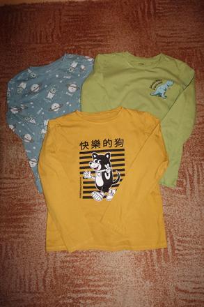 Sada triček pro kluka vel. 134-140, sinsay,134