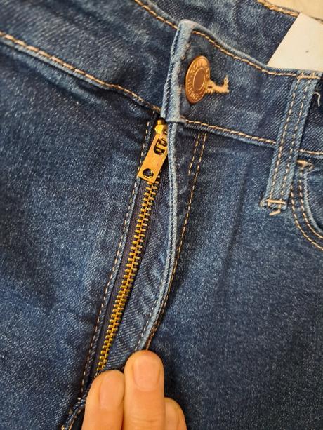 Džíny skinny, h&m,158