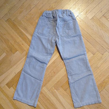 3x kalhoty manžestráky, h&m,116