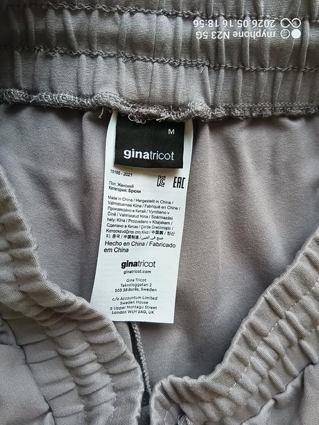 Tepláky zn."gina tricot" vel."m", gina,m