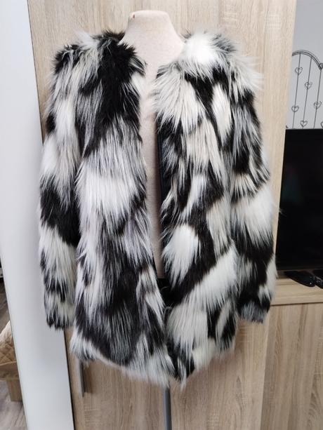 Kožíšková bunda kabátek s 36 zn.f&f, f&f,s