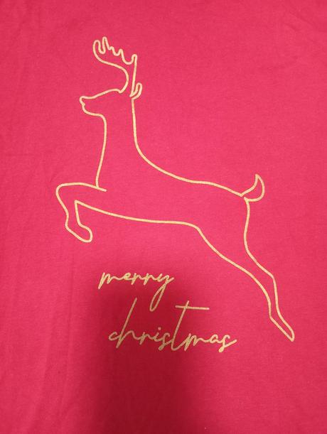 Dívčí vánoční tričko, vel. 146/152, 146