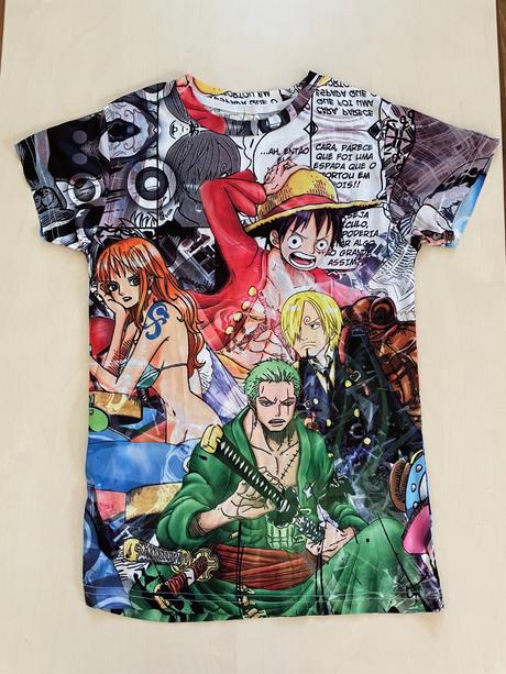 Anime triko, one piece, vel 160 možno i xs, měřte, 164