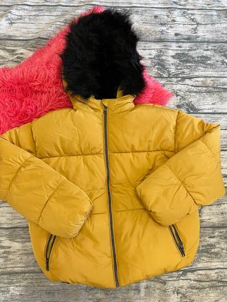 Dívčí zimní bunda f&f 8-9 let, f&f,134