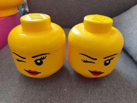 Lego box hlava mini.cena za kus.,