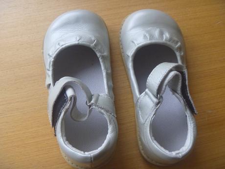 Barefoot stříbrné baleríny vel. 28, 28