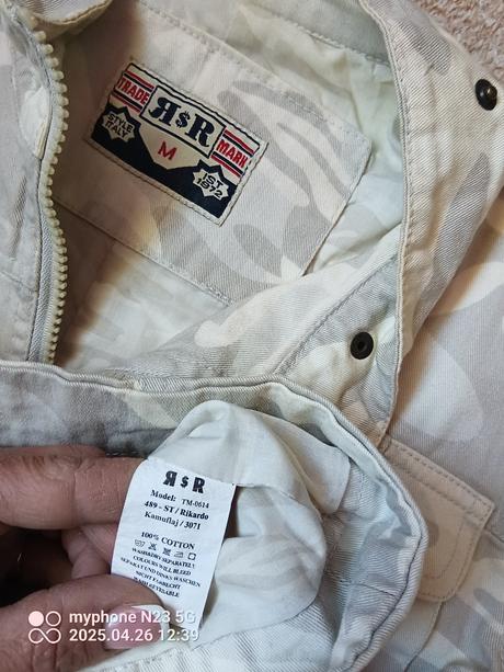 Bunda sv maskáč zn."rsr" vel."m", m