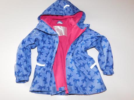 Dívčí nepromokavá bunda, 110