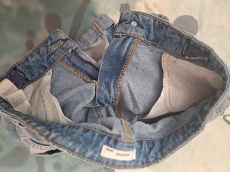 Trhané džínové kraťasy, reserved,164