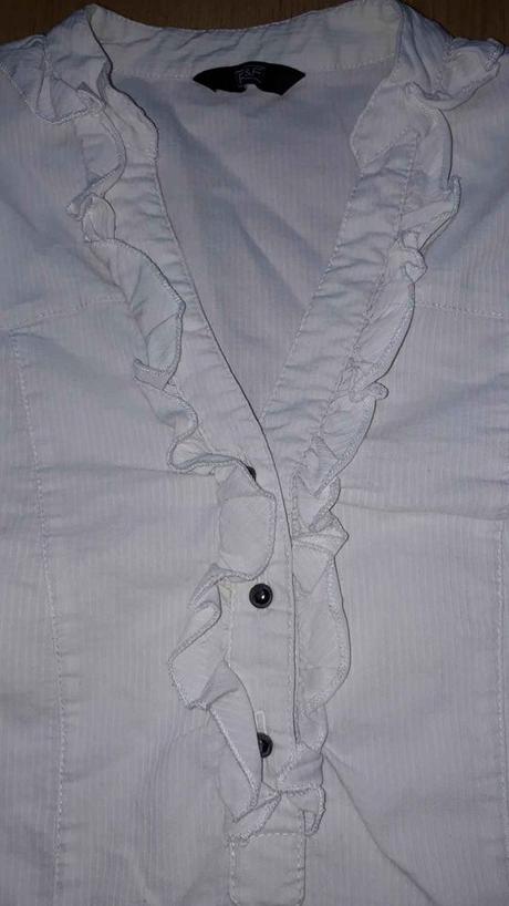 Bílá košile přes hlavu, f&f, vel 40, f&f,40