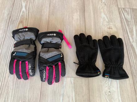 Lyžařské rukavice, vel. 4, 146