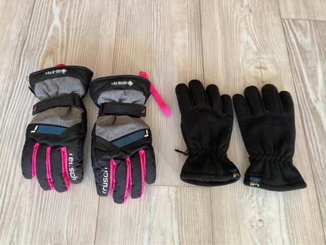 Lyžařské rukavice, vel. 4, 146