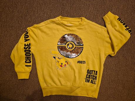 Mikina pokémon f&f vel. 128, f&f,128