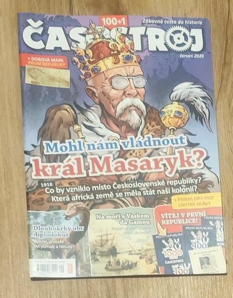 7 kusů časopisů časostroj 2020,