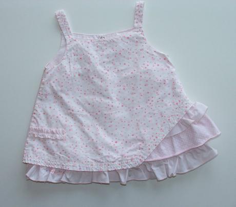 P693 plátěné šaty na ramínka vel. 62, 62