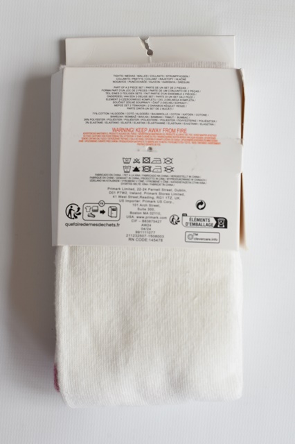 Punčocháče vel. 3 - 4 roky, primark,104
