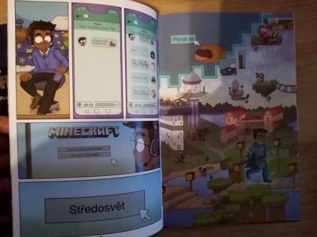 Knihy komiks minecraft, 