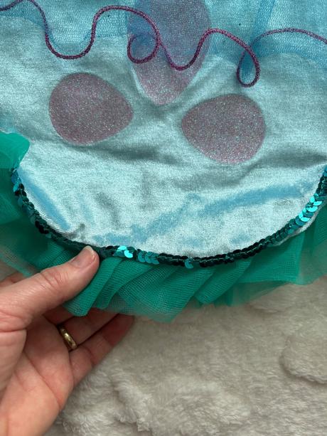 K5/ kostým šaty trolové - v.cca 98/104, 