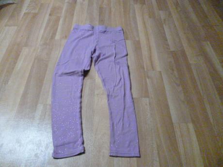 Třpytivé legíny 9-10, h&m,140