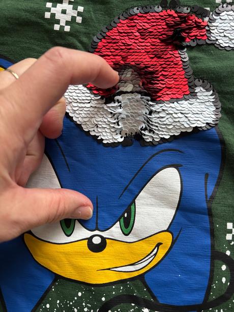 Triko vánoční sonic - v.3 roky zn. next, 98