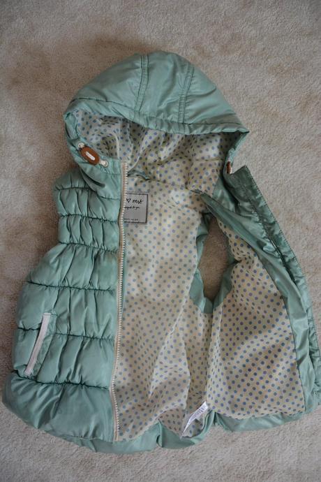 2x buřtíkatá vesta - už jen ty modré, next,104