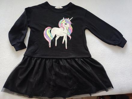 Mikinové šaty vel. 110-116, h&m,110