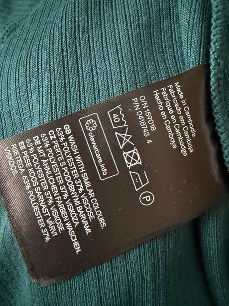 Zelené šaty se stojáčkem, h&m, velikost 32, h&m,32