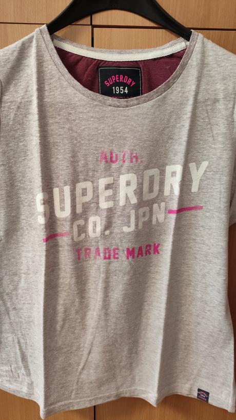 Triko superdry šedé, superdry,38
