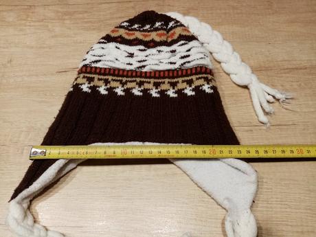 2x čepice (ušanka), 