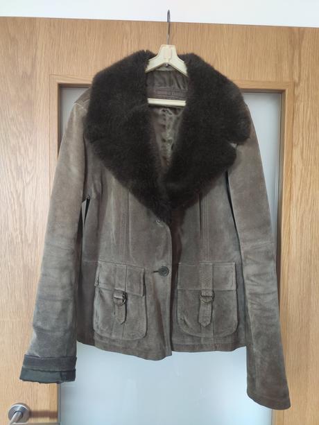 Kožená bunda, vel.40, c&a,m