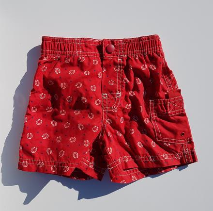 D118 chlapecké šusťákové kraťasy / plavky vel. 86, 86