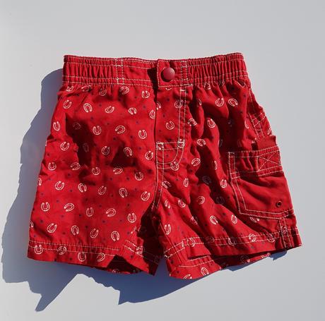 D118 chlapecké šusťákové kraťasy / plavky vel. 86, 86