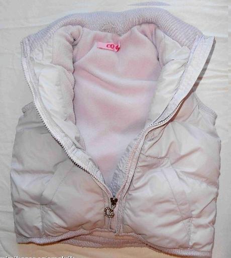 449. zateplená vestra s fialovým nádechem cq, 122