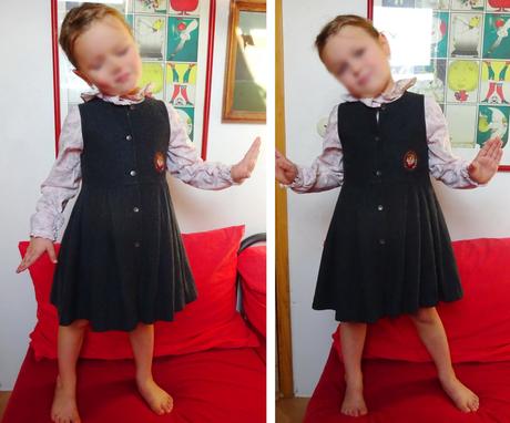 Vlněná šatová sukně, 110