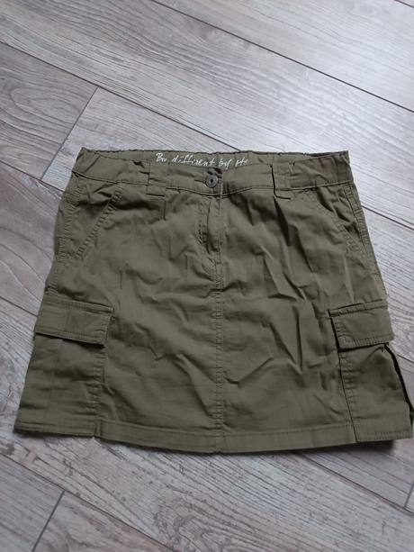 Dívčí khaki sukně 158, 158