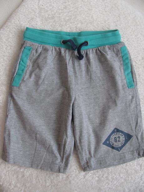 Chlapecké bavlněné šortky, tenká teplákovina, pepperts,140