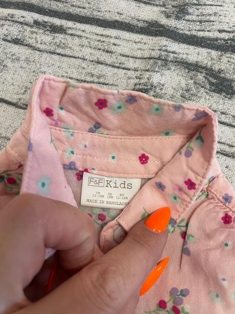 Dívčí letní triko f&f 12-18 měs., f&f,80