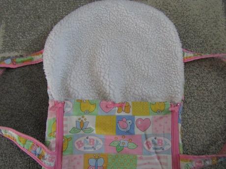 Zimní fusak do kočárku pro panenky zn.baby born,