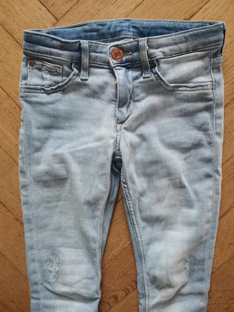 Džíny jeans rifle vel. 128, h&m,128
