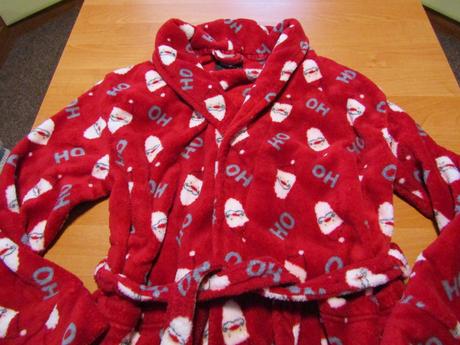 Heboučký vánoční župan vel s-m, s