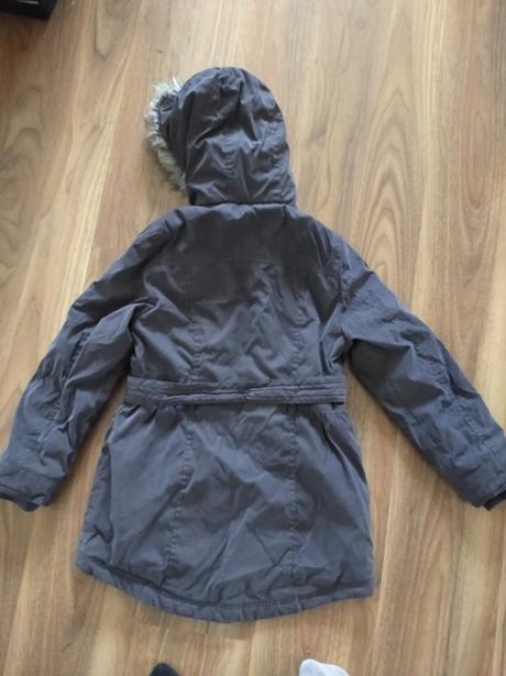 Dívčí zimní bunda parka, american eagle,140