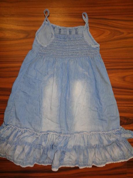 Luxusní šaty z odlehčené rifloviny 116/122, staccato,116