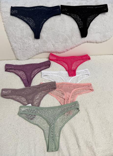 Dámská tanga set 8 ks vel. l, l