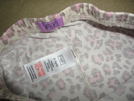 Hezké legíny f+f, vel. 3-4 roky, f&f,98