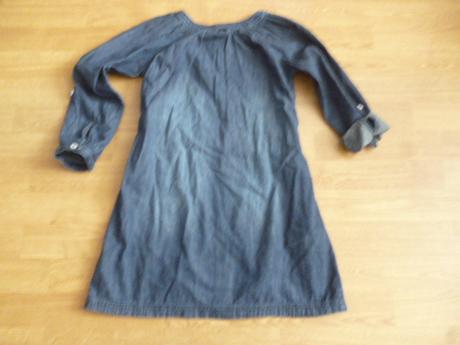 Riflové šaty vel. 6-7, 122