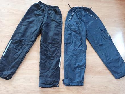 Kalhoty vyteplené vel.128-140, 128