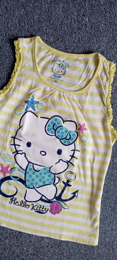Tílko hello kitty zn."sanrio/c&a" vel."122", sanrio,122