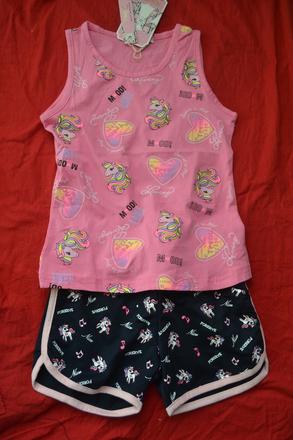 Letní set bavlna,tričko kugo a kraťasy v.110, kugo,110